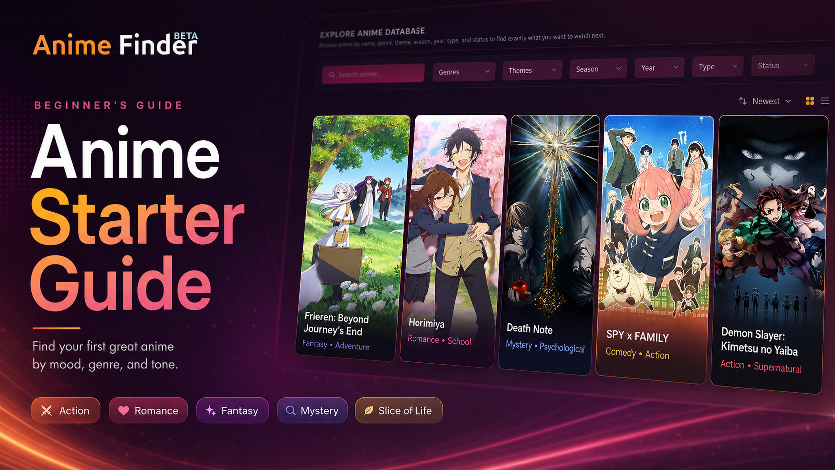 A Beginner’s Guide to Finding Anime You’ll Actually Like
