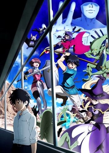 Poster showing 100-man no Inochi no Ue ni Ore wa Tatteiru Anime