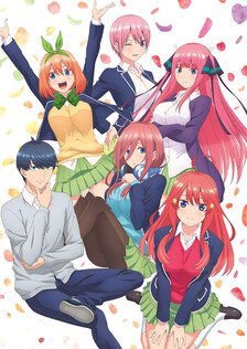 Poster showing 5-toubun no Hanayome Anime