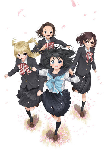 Poster showing Akebi-chan no Sailor Fuku Anime