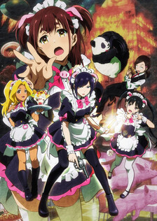 Poster showing Akiba Meido Sensou Anime