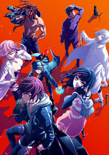 Poster showing Akudama Drive Anime