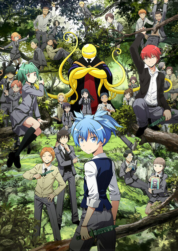 Poster showing Ansatsu Kyoushitsu 2nd Season Anime