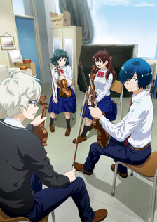 Poster showing Ao no Orchestra Anime