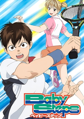 Poster showing Baby Steps Anime