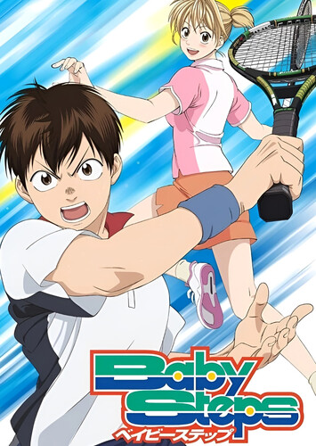 Poster showing Baby Steps Anime