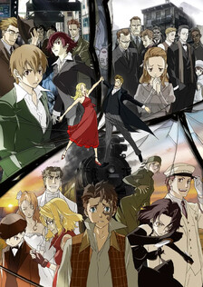 Poster showing Baccano! Anime