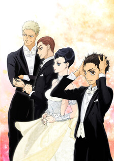 Poster showing Ballroom e Youkoso Anime