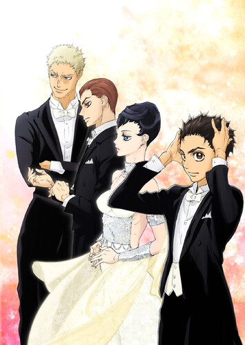 Poster showing Ballroom e Youkoso Anime