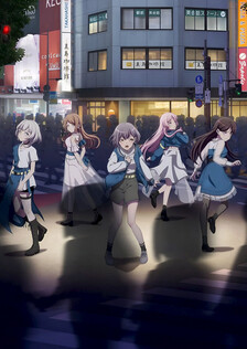 Poster showing BanG Dream! It's MyGO!!!!! Anime