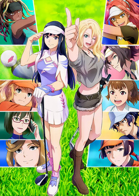 Poster showing Birdie Wing: Golf Girls' Story 2nd Season Anime