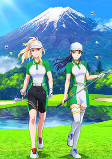 Poster showing Birdie Wing: Golf Girls' Story Anime