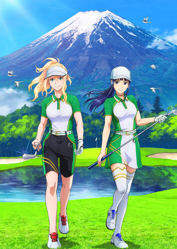 Poster showing Birdie Wing: Golf Girls' Story Anime