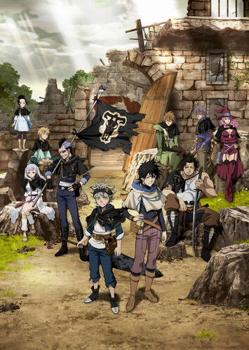 Poster showing Black Clover Anime