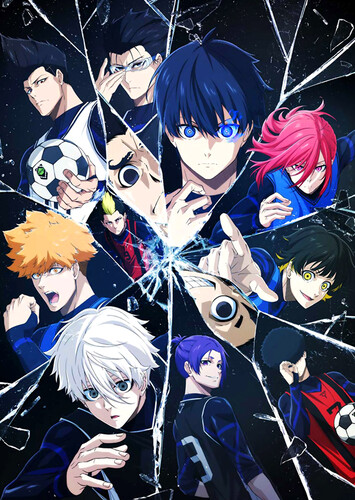 Poster showing Blue Lock Anime