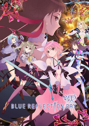 Poster showing Blue Reflection Ray Anime