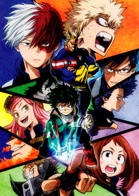 Poster showing Boku no Hero Academia 2nd Season Anime