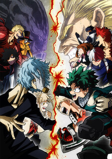 Poster showing Boku no Hero Academia 3rd Season Anime