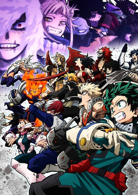 Poster showing Boku no Hero Academia 6th Season Anime
