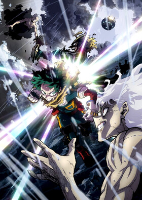 Poster showing Boku no Hero Academia: Final Season Anime