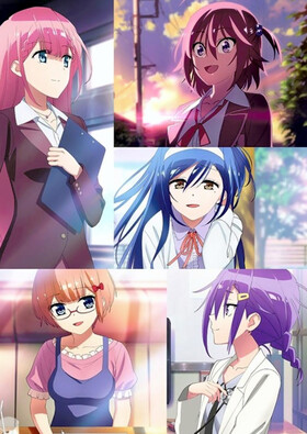 Poster showing Bokutachi wa Benkyou ga Dekinai 2nd Season Anime