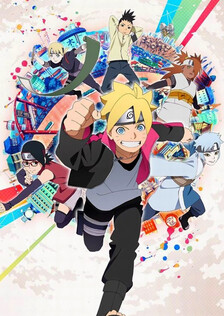 Poster showing Boruto: Naruto Next Generations Anime