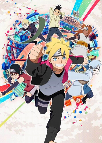 Poster showing Boruto: Naruto Next Generations Anime