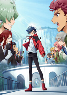 Poster showing Cardfight!! Vanguard: will+Dress Season 3 Anime