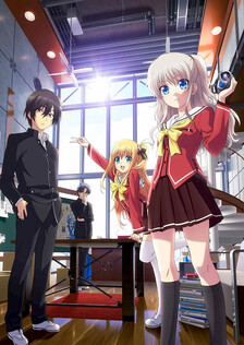 Poster showing Charlotte Anime