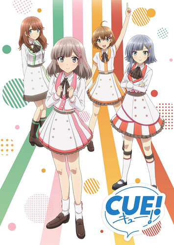 Poster showing Cue! Anime