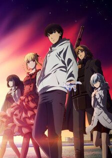 Poster showing Darwin's Game Anime