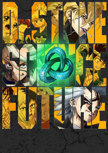 Poster showing Dr. Stone: Science Future Part 2 Anime