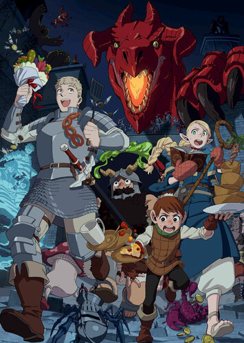 Poster showing Dungeon Meshi Anime