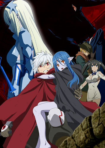 Poster showing Dungeon ni Deai wo Motomeru no wa Machigatteiru Darou ka III Anime