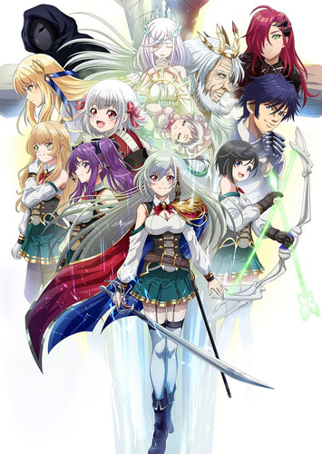 Poster showing Eiyuu-ou, Bu wo Kiwameru Tame Tenseisu: Soshite, Sekai Saikyou no Minarai Kishi♀ Anime