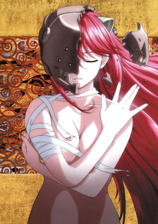 Poster showing Elfen Lied Anime
