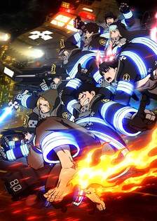 Poster showing Enen no Shouboutai: San no Shou Anime