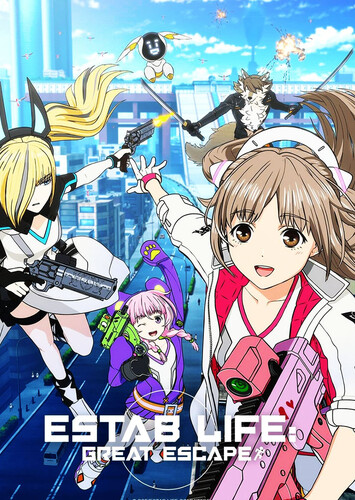 Poster showing Estab-Life: Great Escape Anime