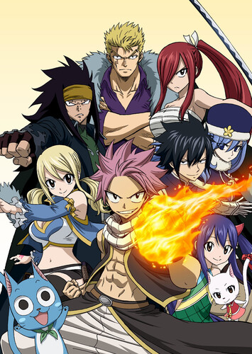 Poster showing Fairy Tail (2014) Anime