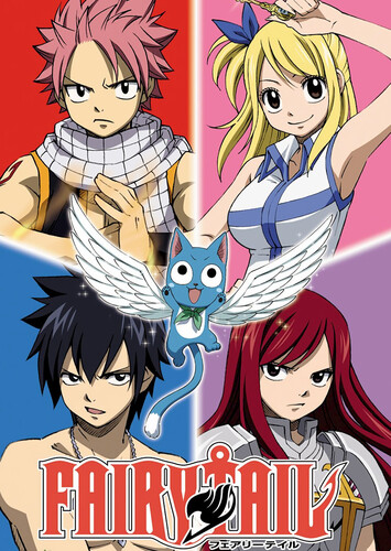 Poster showing Fairy Tail Anime