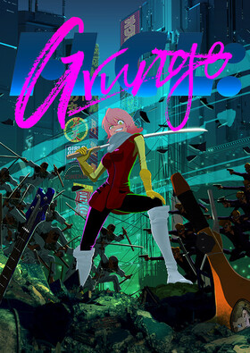 Poster showing FLCL: Grunge Anime