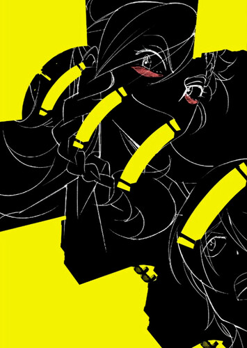 Poster showing FLCL: Shoegaze Anime