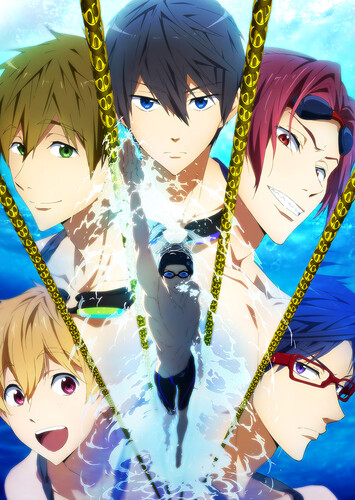 Poster showing Free! Anime