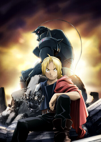 Poster showing Fullmetal Alchemist: Brotherhood Anime