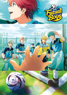 Poster showing Futsal Boys!!!!! Anime
