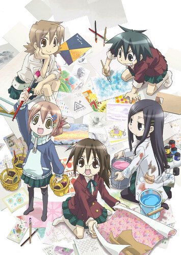 Poster showing GA: Geijutsuka Art Design Class Anime