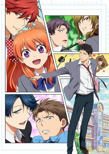 Poster showing Gekkan Shoujo Nozaki-kun Anime