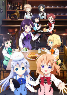 Poster showing Gochuumon wa Usagi desu ka? Bloom Anime