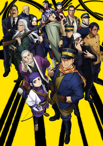 Poster showing Golden Kamuy 2nd Season Anime