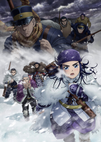 Poster showing Golden Kamuy 3rd Season Anime